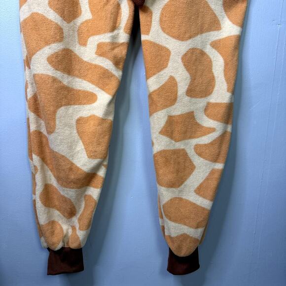Funzies! Giraffe 1 Piece Union Suit Pajama Halloween Costume Cosplay Unisex Sz M - Picture 12 of 12